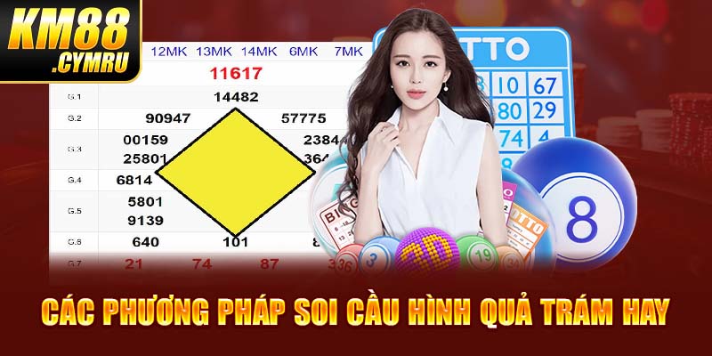 Các phương pháp soi cầu hình quả trám hay